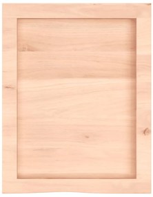 Prateleira de parede 40x50x(2-6) cm carvalho maciço não tratado