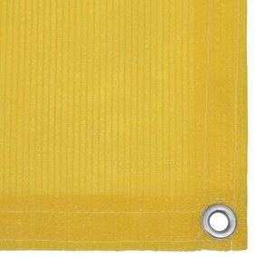 Tela varanda PEAD 75x400 cm amarelo
