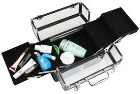 Estojo de maquiagem ou jóias Organizador de cosméticos portátil Com al