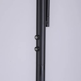 Candeeiro de pé preto dimmer-toque flexo LED - HANZ Design