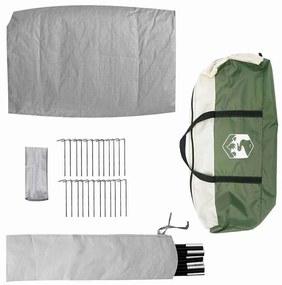 Barraca Familiar Tipi Verde 10 Pessoas Impermeável