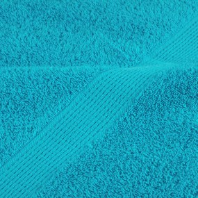 Toalhas de bidé premium SOLUND 10pcs 30x50 cm 600 gsm turquesa