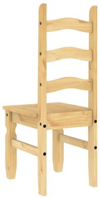 Cadeiras de jantar 2 pcs Corona 42x47x107 cm pinho maciço