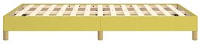 Estrutura de cama sem colchão 120x200 cm tecido verde
