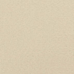 Cadeira com apoio de braços 74x84x100 cm tecido cor creme