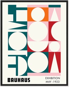 Impressão digital emoldurada Bauhaus Exhibition May 1923