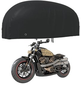 Capa para motociclo 230x95x125 cm oxford preto