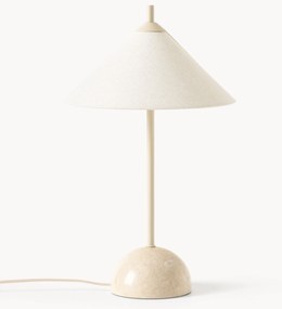 Candeeiro de mesa com base em mármore Vica