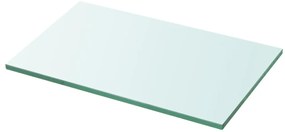 Prateleira de vidro 30x15 cm transparente