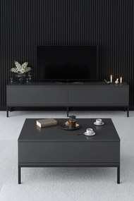 Mesa de Centro Lord – Antracite – 90x40x60 cm