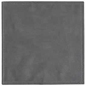 Caixas de arrumação dobráveis 4 pcs 32x32x32 cm TNT cinzento