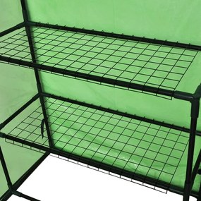 Estufa com acesso Greenhouse com 4 Prateleiras