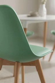 Pack 4 Cadeiras Synk Basic - Verde Jade