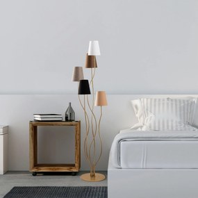 Candeeiro de Pé Bonibon – Multicolor – 44 x 44 x 160 cm
