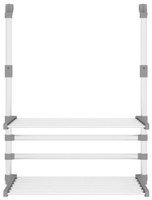 Estendal para varanda 54x25x42 cm alumínio