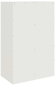 Aparador 67x39x107 cm aço branco