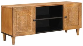 vidaXL Unidades de TV com prateleira Marrom Claro 105 x 33 x 46 cm