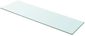 Prateleiras 2 pcs 100x30 cm vidro transparente