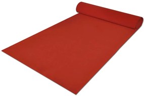 Tapete Vermelho 1 x 20 m, pesado 400 g/m2