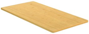 Tampo de mesa 40x80x1,5 cm bambu