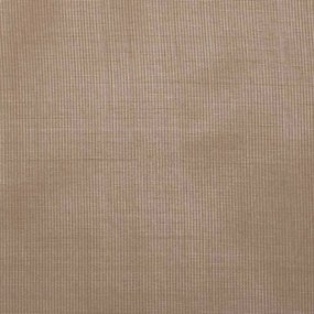 Cortinas de voile com ilhós 2 pcs castanho-claro