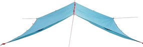 Lona de campismo 500x294 cm impermeável azul