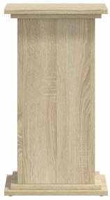 Suporte p/plantas 33x33x60 cm derivados madeira carvalho sonoma