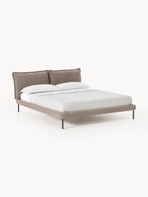 Teddy Bouclé Upholstered Bed Amelia