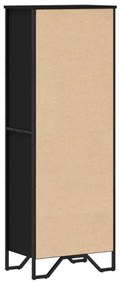 Estante 50x31x137,5 cm derivados de madeira preto