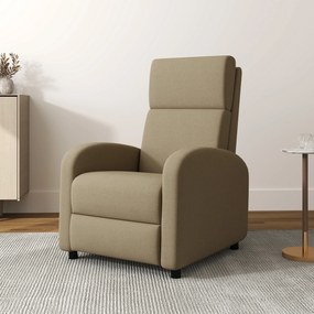 Poltrona relax, poltrona reclinável de sala, poltrona de relaxamento - encosto ajustável até 160°, apoio para os pés integrado