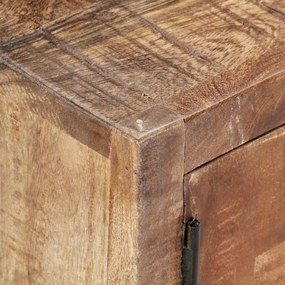 Móvel de TV 120x30x40 cm madeira recuperada maciça