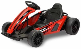 Kart elétrico Infantil drift Go-Kart, potência 24V Vermelho