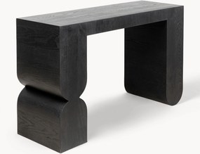 Consola artesanal em madeira Curve