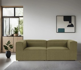 Sofá de 2 Lugares Fora – Verde – 214x66x105 cm