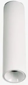 Aplique De Teto Led De Superfície Redondo Ø4 Cm Para Exterior Em Alumínio Orelva Branco & Branco Cálido 2700k & 3 W & 19º - Sklum