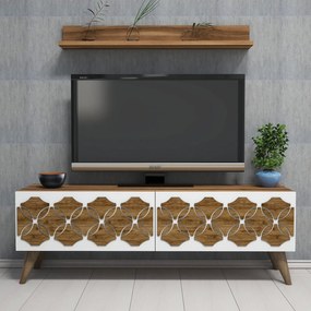 Unidade TV Nisan – Nogueira – 120 x 40 x 31,8 cm