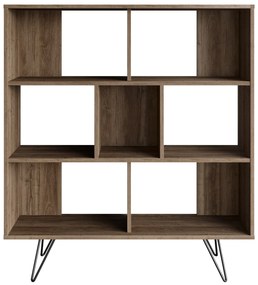 Estante Mistico – Nogueira – 120x132,2x29,5 cm