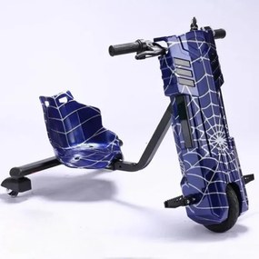 Triciclo elétrico para crianças Drift 36v Azul