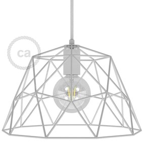 Dome XL Abajur de metal em gaiola com suporte de lâmpada E27