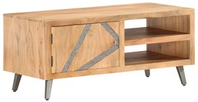 Mesa de centro 90x45x40 cm madeira de acácia maciça