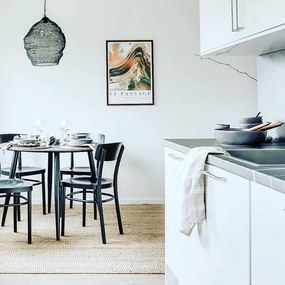 Candeeiro de suspensão oriental preto 45 cm x 40 cm - Vadi