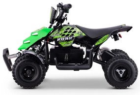 Mini Moto 4 elétrica para crianças Roan Raptor R4 500W Verde