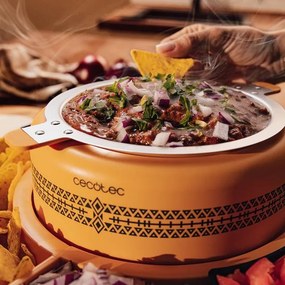 Máquina para aquecer os ingredientes Fun Taco Andale necessários para fazer tacos