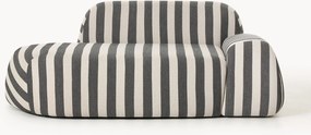 Chaise longue às riscas Wolke (2 lugares)