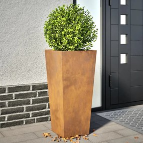Plantadores de Jardim 2 pcs aço resistente às intempéries