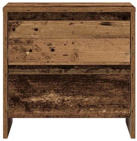 Cômoda de Canto 2 pcs Madeira Antiga 45x34x44,5 cm Madeira Engenharia