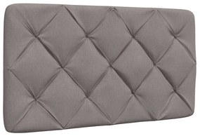 Estrutura de cama com LED sem colchão 80x200 cm tecido