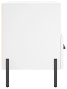 Mesa de cabeceira 40x35x47,5 cm derivados de madeira branco