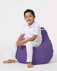 Puff de Jardim Premium Kids – Roxo – 60x60x25 cm | Tribo Home