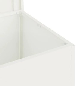 Caixa de Armazenamento Externa Branco 80 x 50.5 x 50 cm